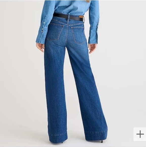 J Crew wide Leg Trouser - Picture 2 of 16